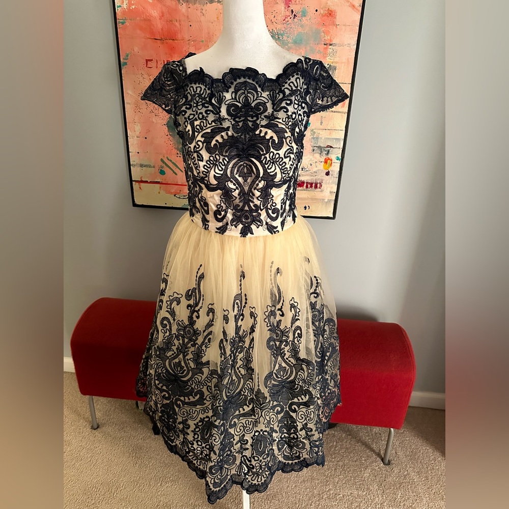Chi Chi London Exquisite Elegance lace tulle dress NWT size 10 (UK) Modcloth